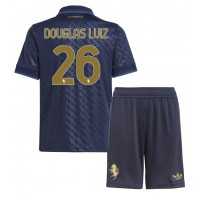 Camiseta Juventus Douglas Luiz #26 Tercera Equipación Replica 2024-25 para niños mangas cortas (+ Pantalones cortos)